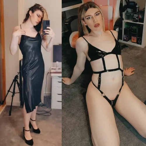 You find out I'm wearing under my dress for our date, what do you do?