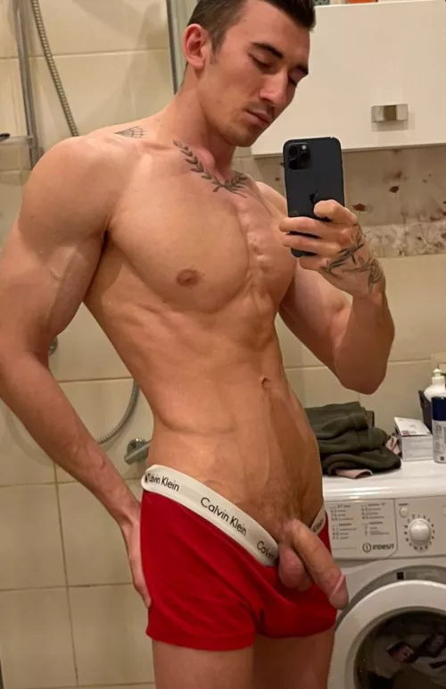 You'll look in my shower