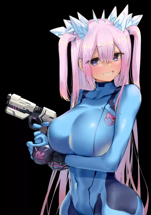 Zero Suit Otoha Rilly (Satou Daiji) [Virtual Youtuber/ Metroid]
