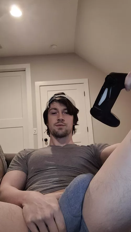 [30] What would you rather have in your hand - the controller or my joystick?