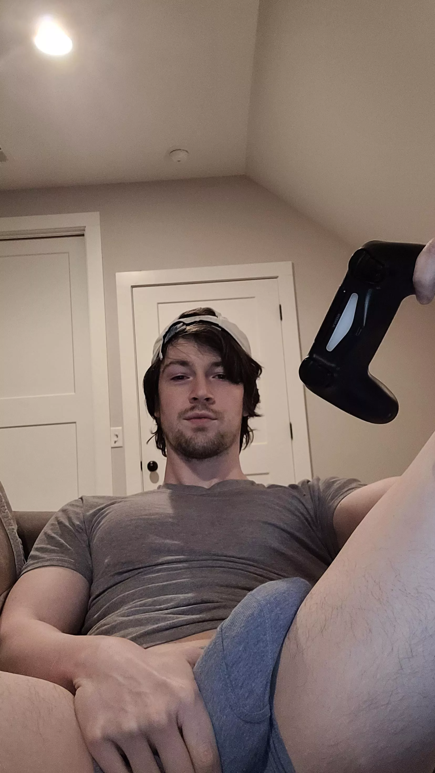 [30] What would you rather have in your hand - the controller or my joystick?