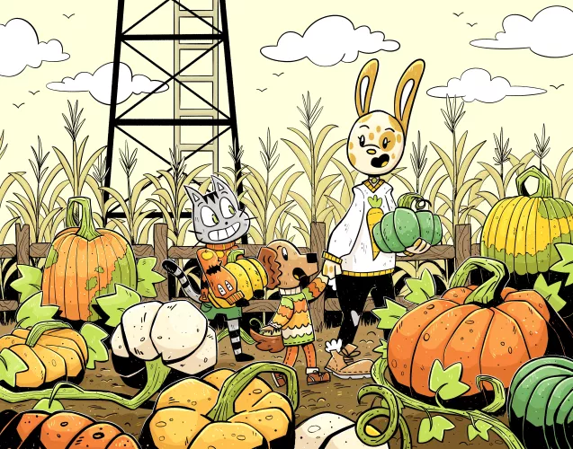 a bit out of season, but i love pumpkins so here we are lol art by me https://www.kellylatham.com/