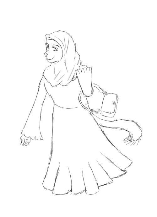 a cat hijabista. what you guys think?