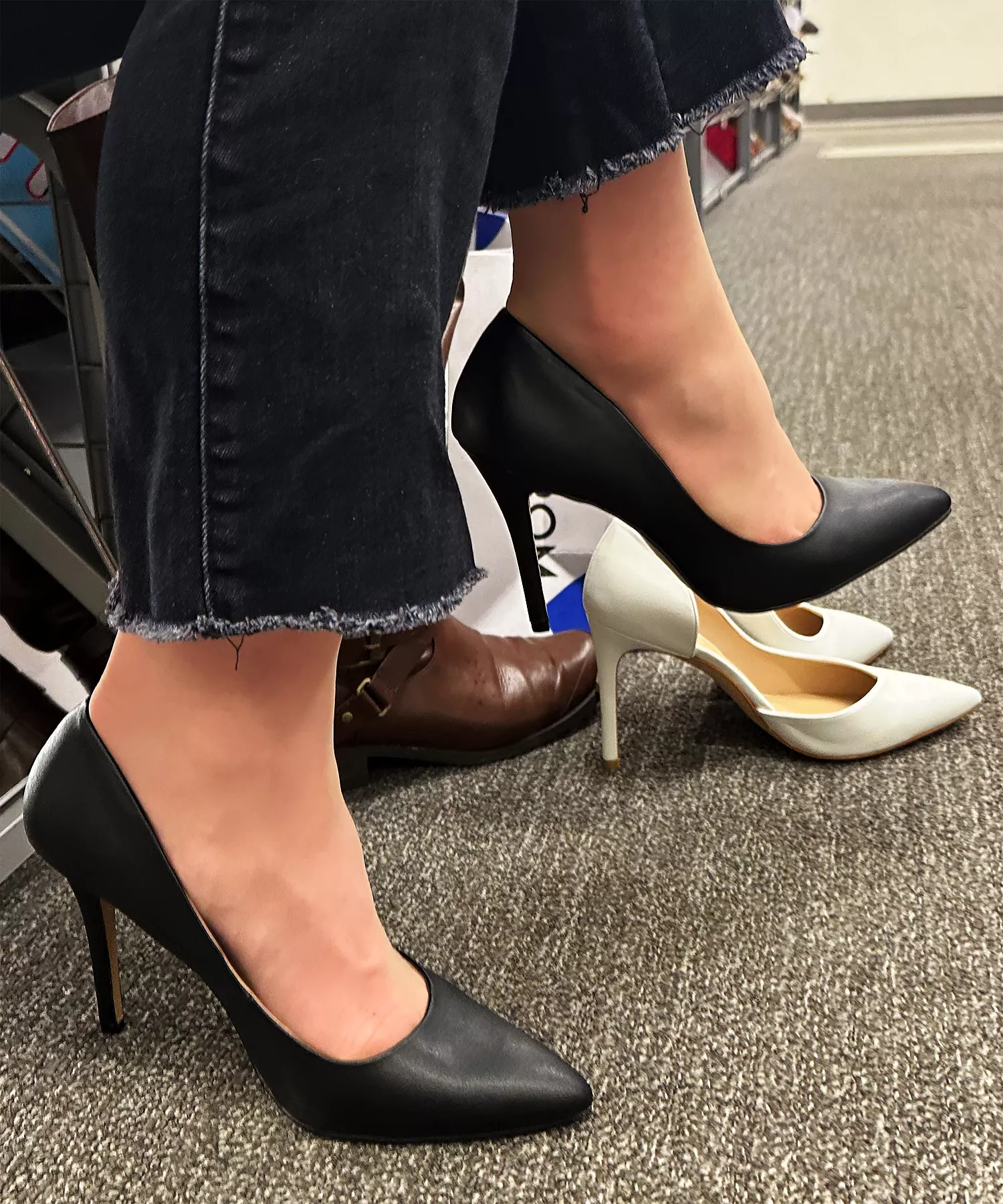 Always looking for cute new black pumps
