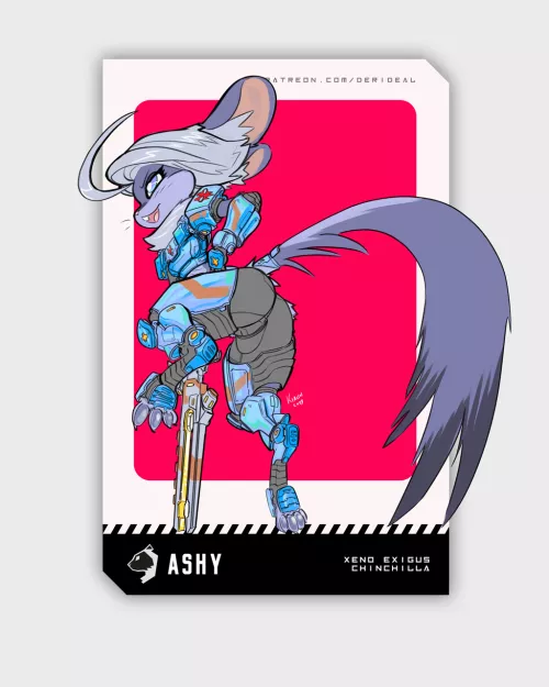 Battle-chinchilla (art by me)