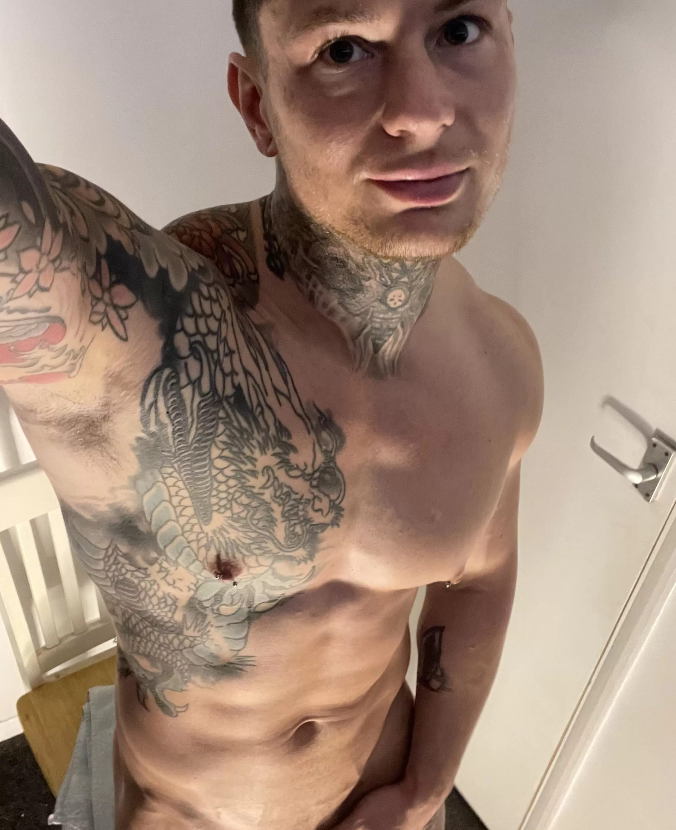 Before the splish splash shower