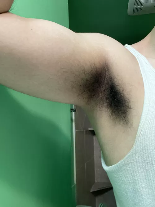 Built up a nice sweat after a workout