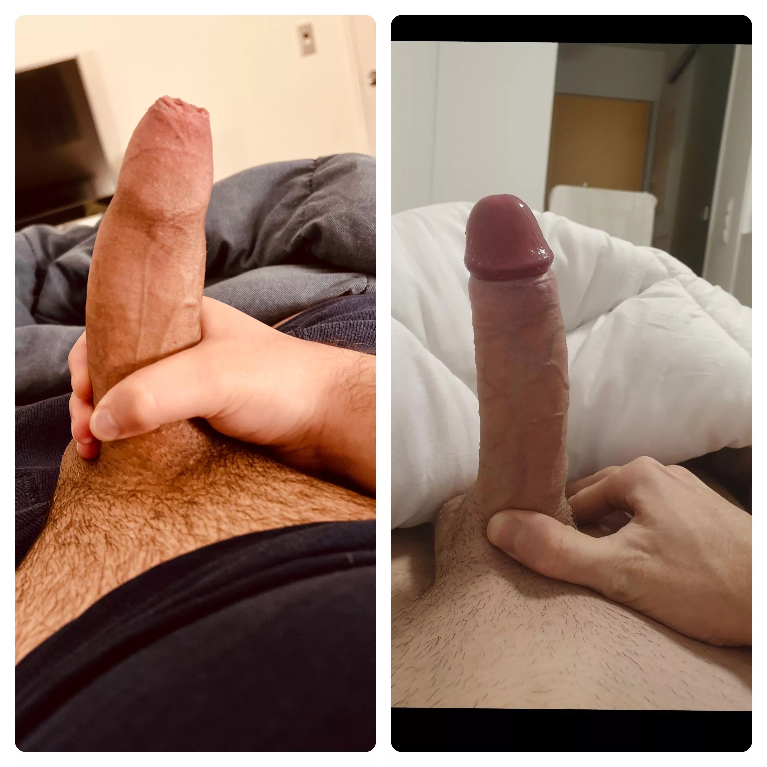 Comparison with u/3Riptide3. I’m on the left