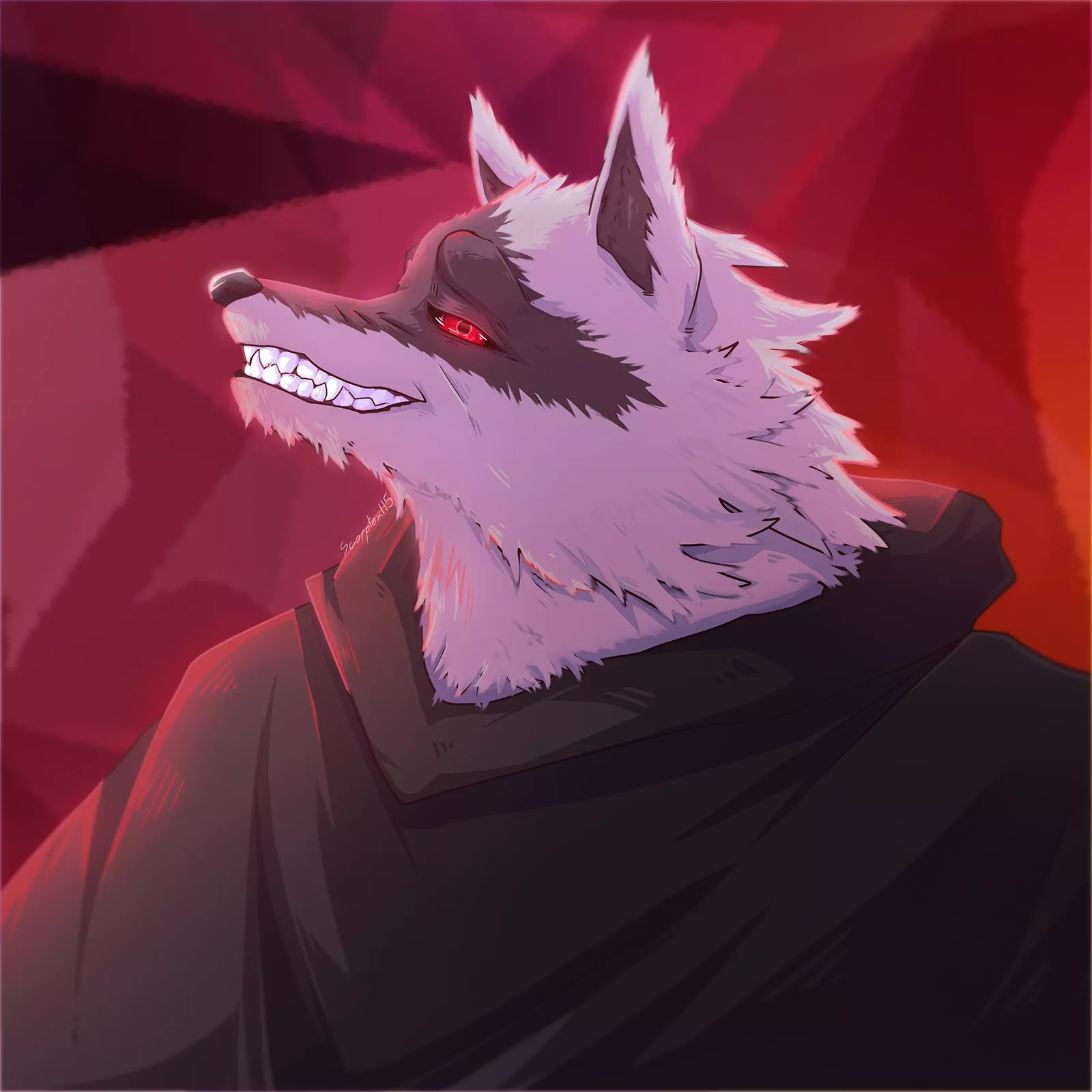 Death Wolf from Puss in boots(Art by me)