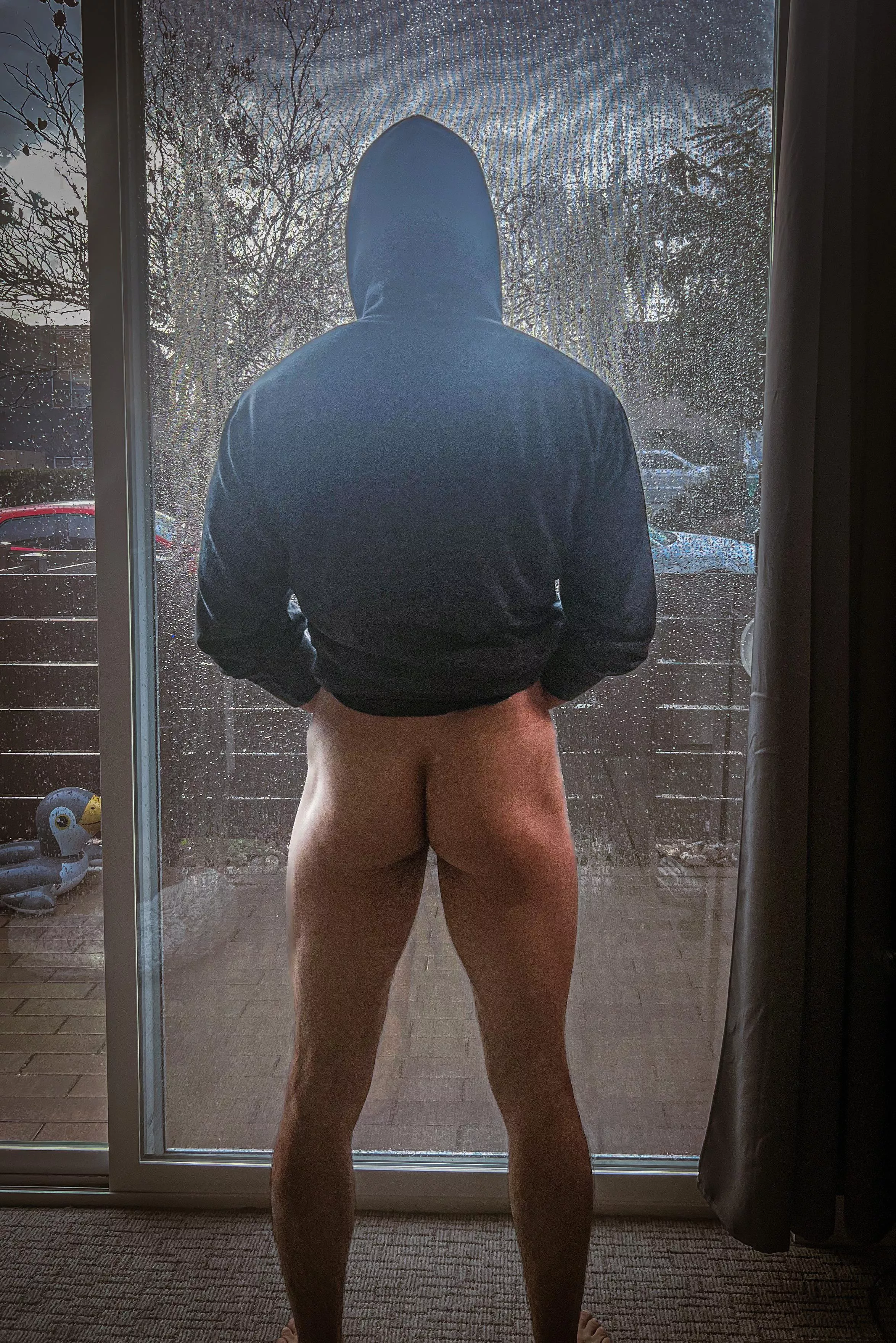 Dress warm, it’s cold and rainy out there.