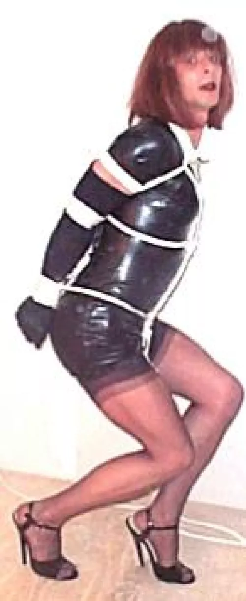 Dressed and bound by a Dom x