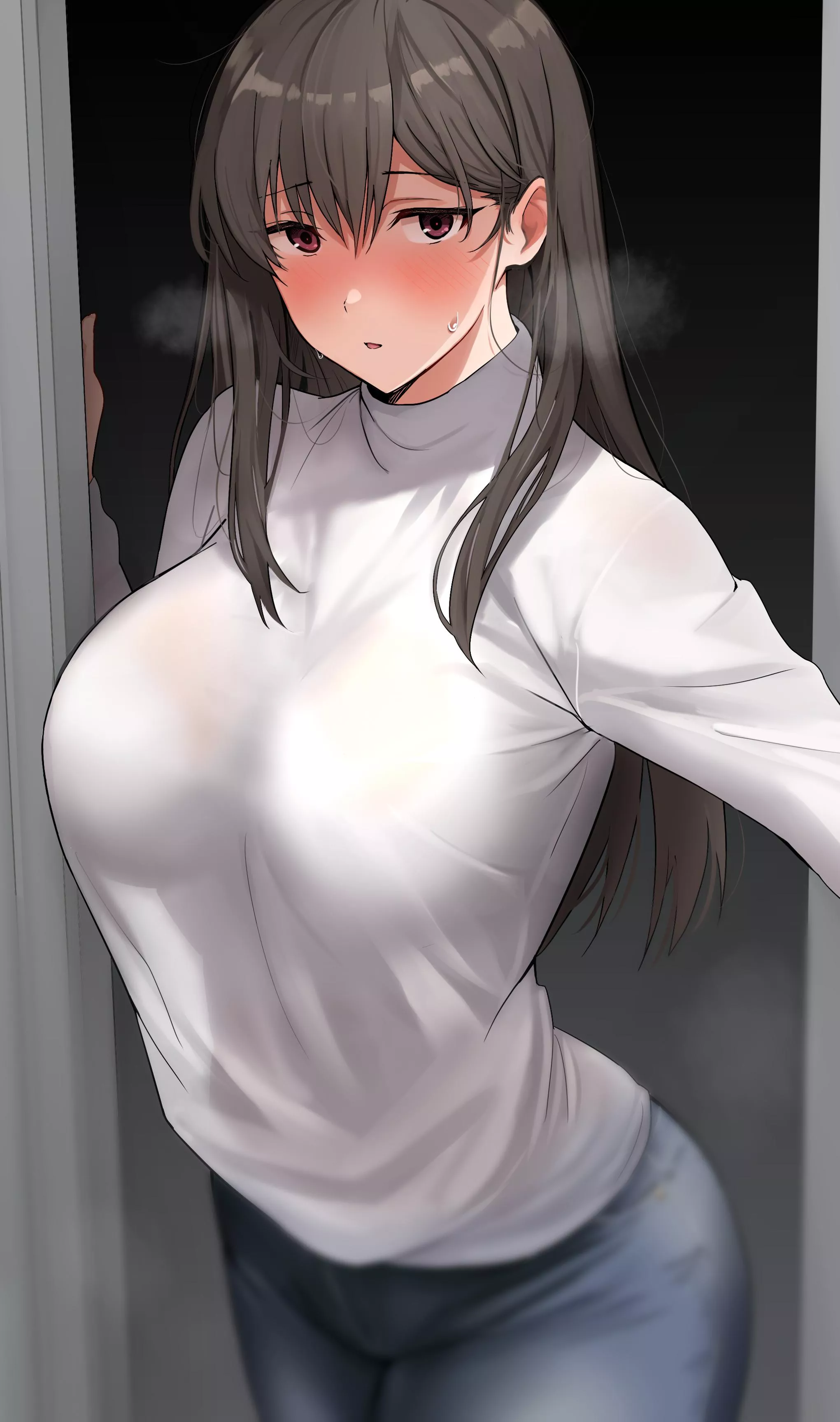 Feverishly at the Door [Artist's Original]