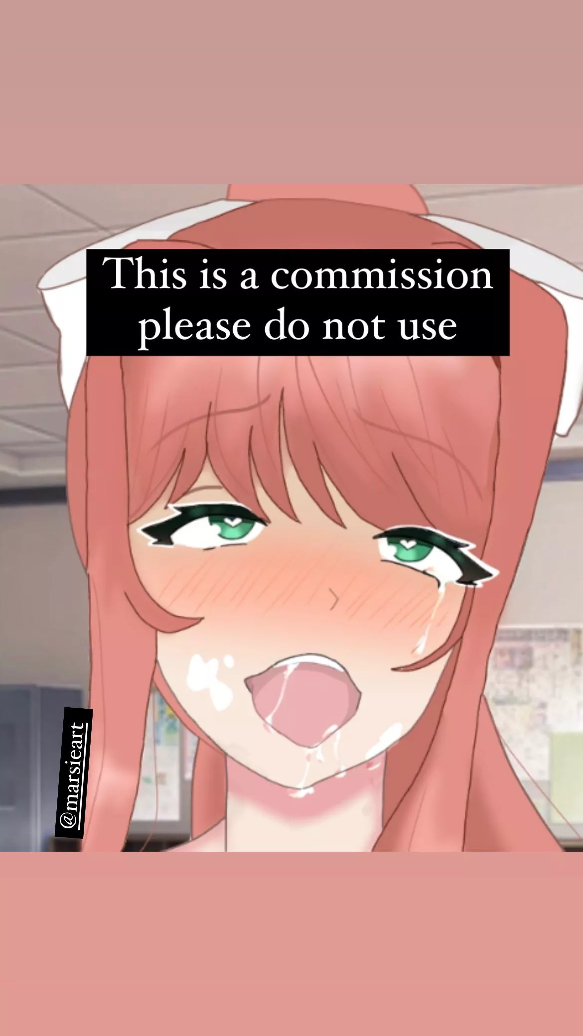 Finished my most recent commission, its also not the full picture since that belongs to who bought the artwork 😁 ✨pm for more info abt commissions✨