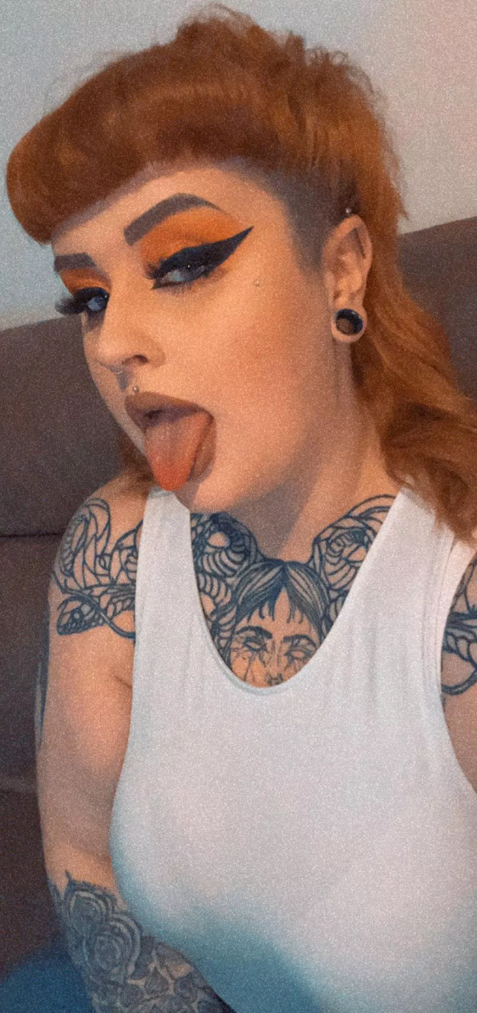 Full face before the make up runs out completely 😭❤️