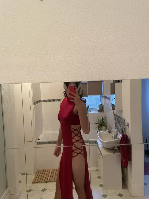 got a new dress! feel like an anime character ahaha