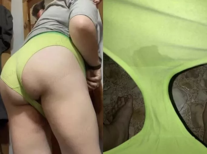 Had fun getting these nice and cummy after my workout today 🤭 message me to claim them before they go in the wash! [Selling] all panties in my drawer are on sale this month!