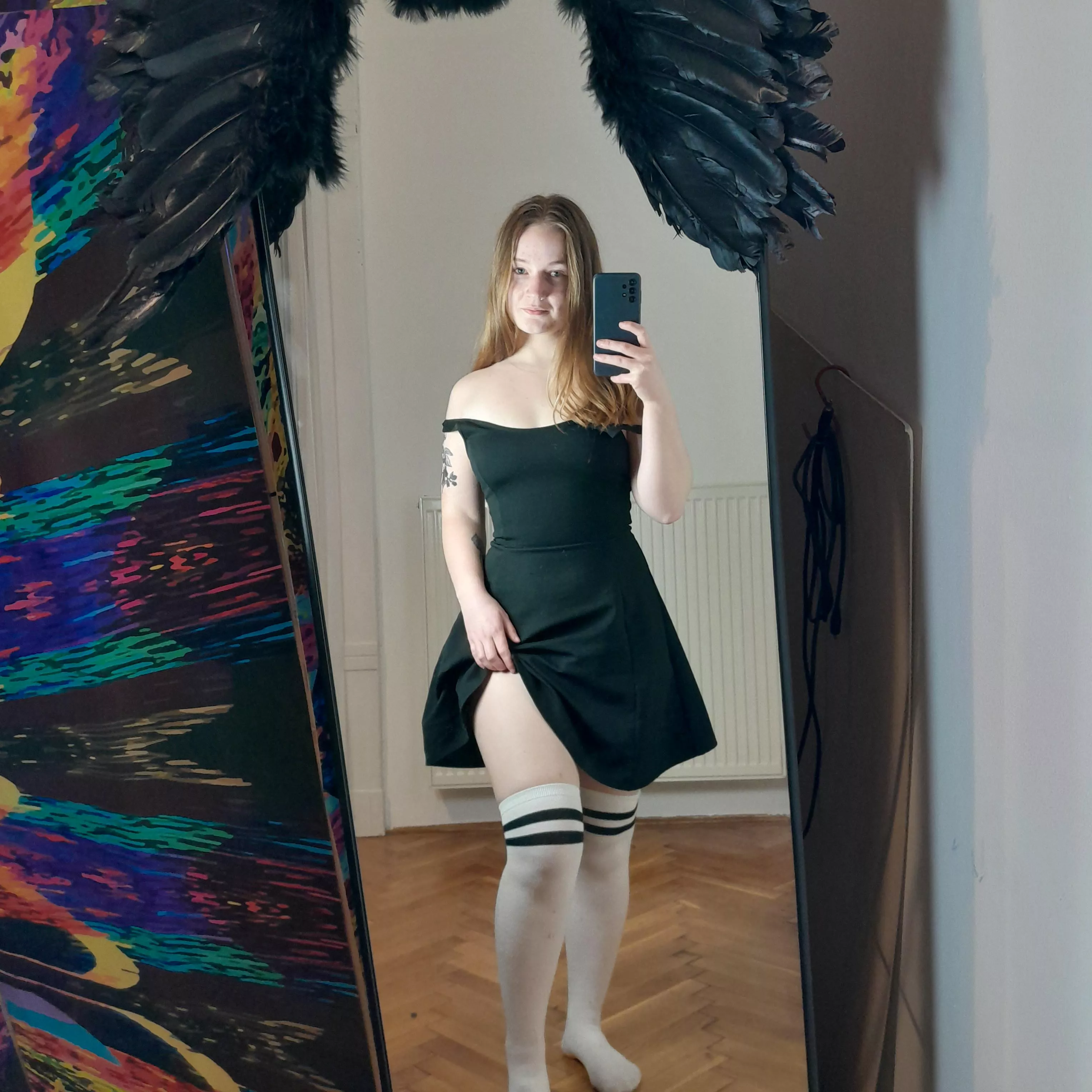 Help me lift up my dress