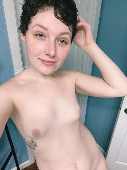 Hope you love short haired girls with a flat chest like me