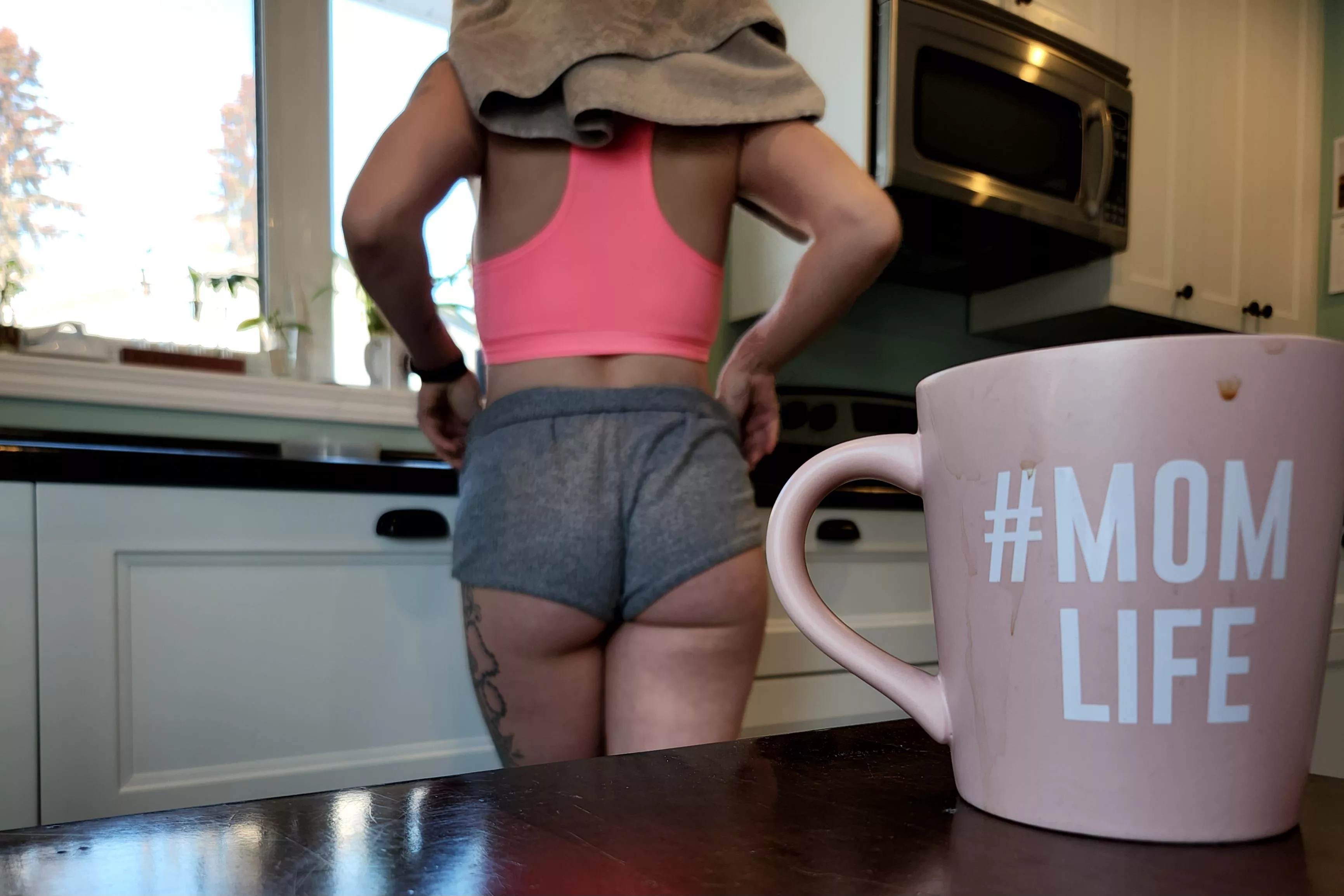 hopefully my coffee isn't the only thing dripping this morning...