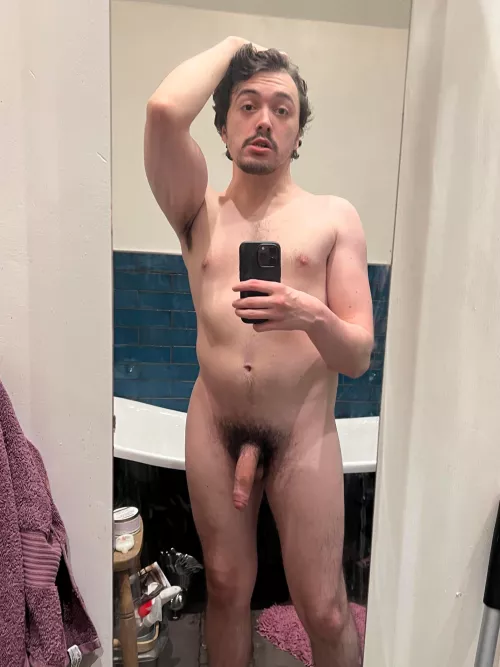 Hopping in the shower