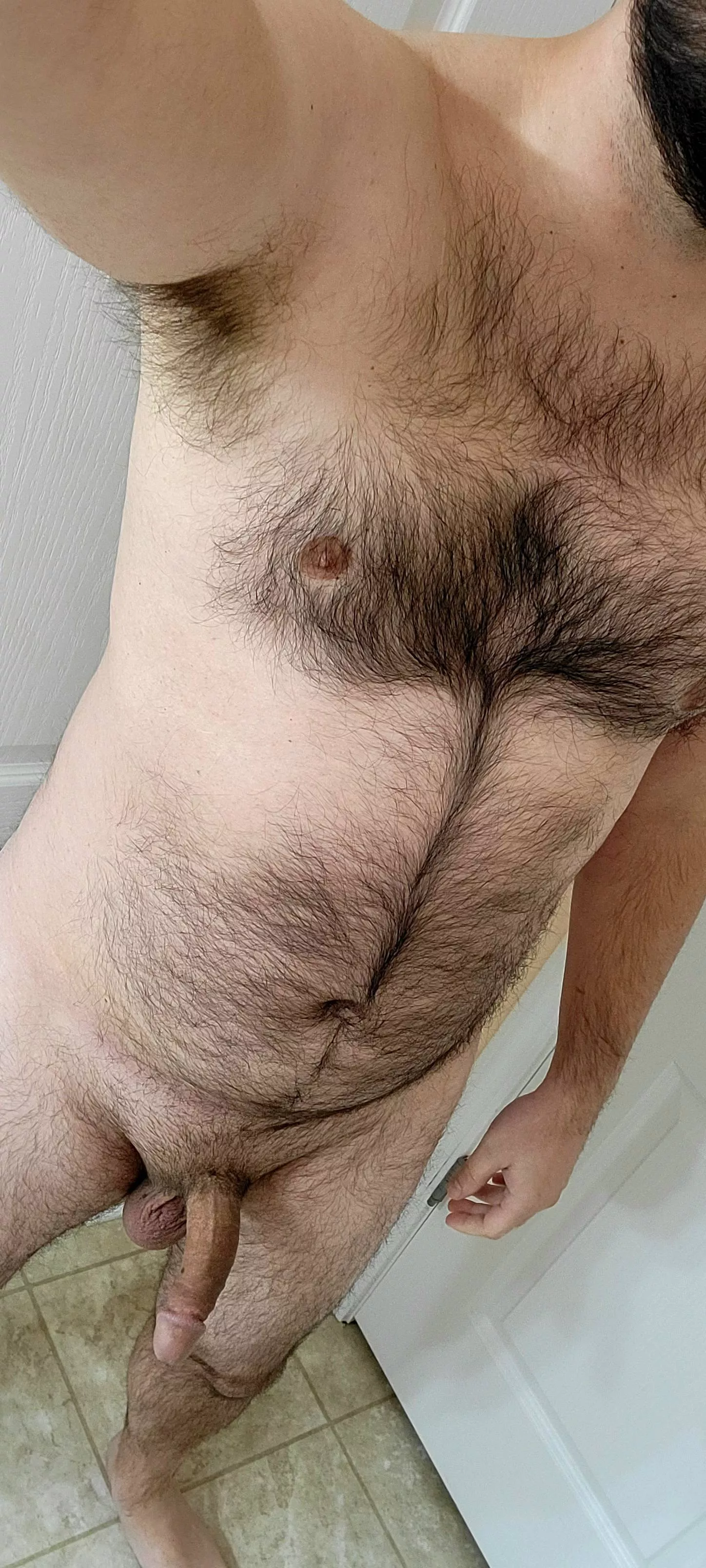 I used to hate being hairy, don't mind it now