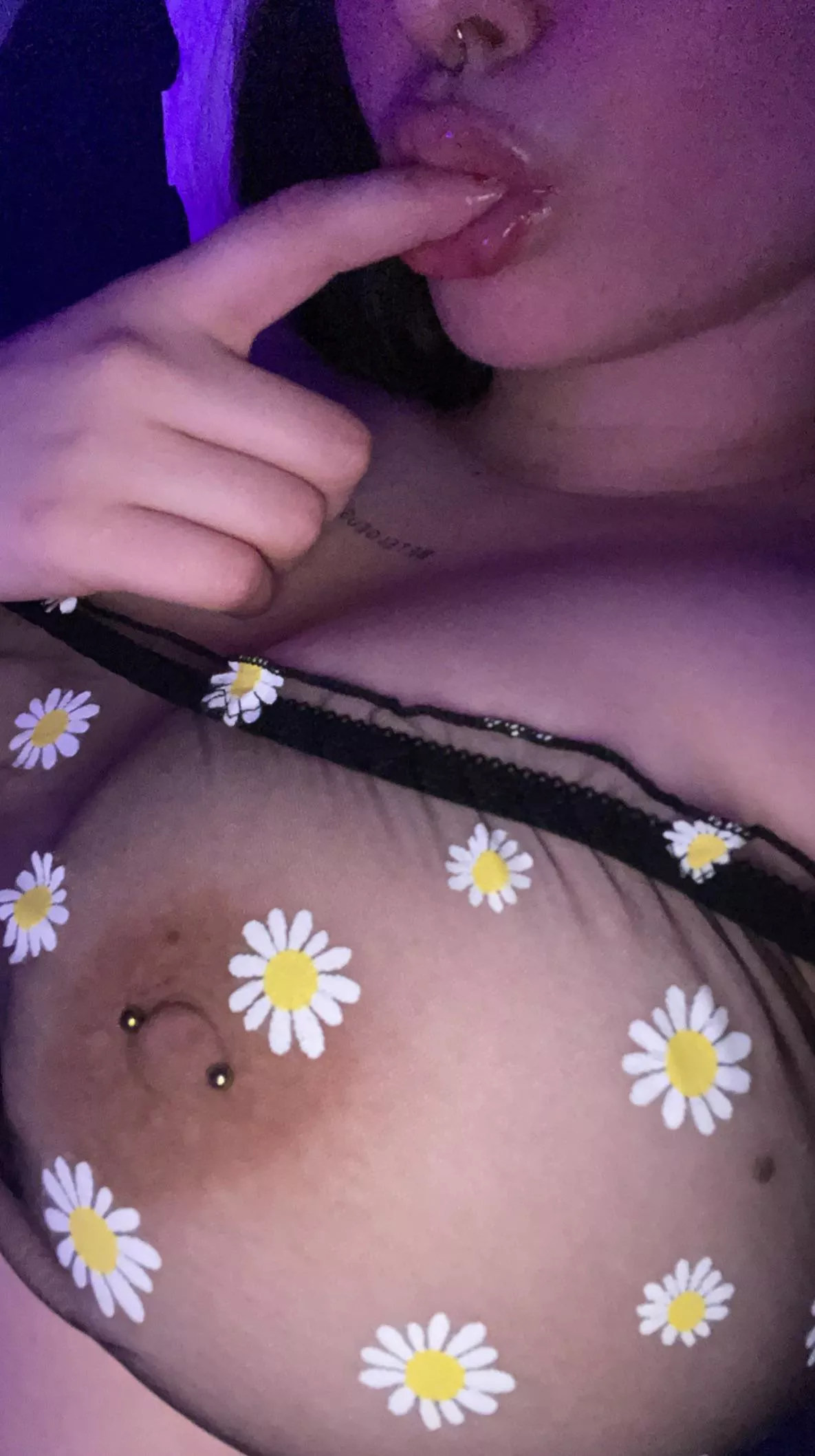 I wanted something else in my mouth now…