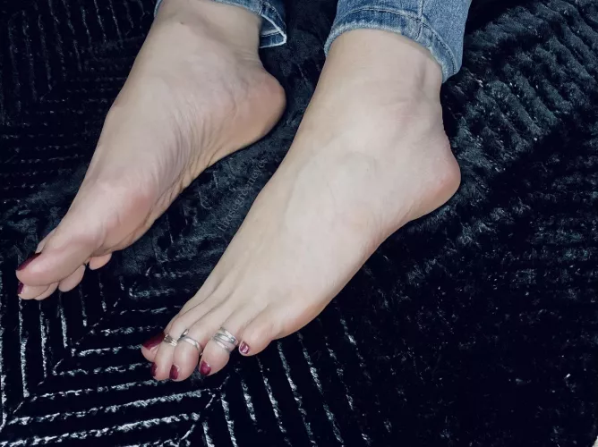 Just letting them dangle