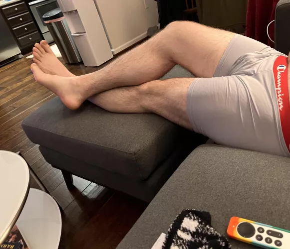 Love being barefoot 🦶🏼🥰