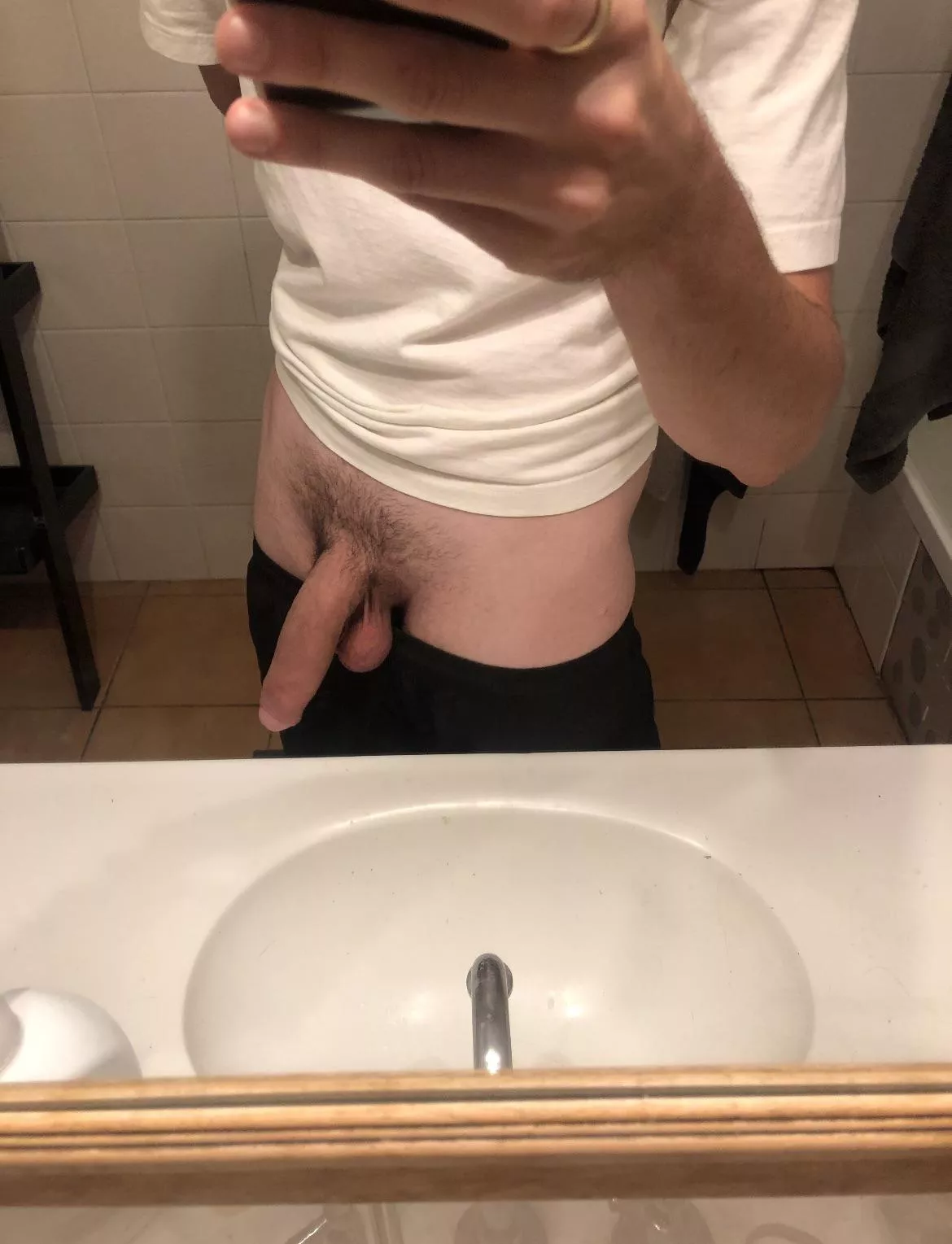 My big fat long swinging softie