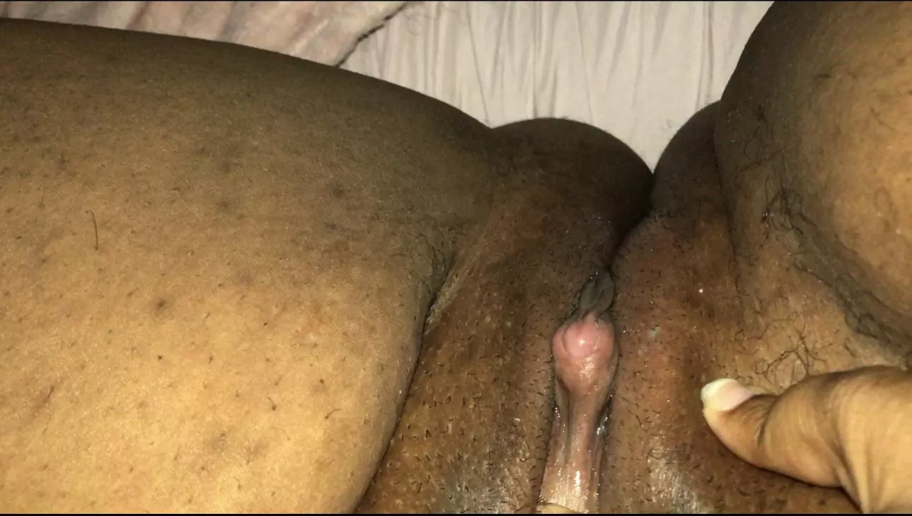 My clit gets even bigger when sucked on