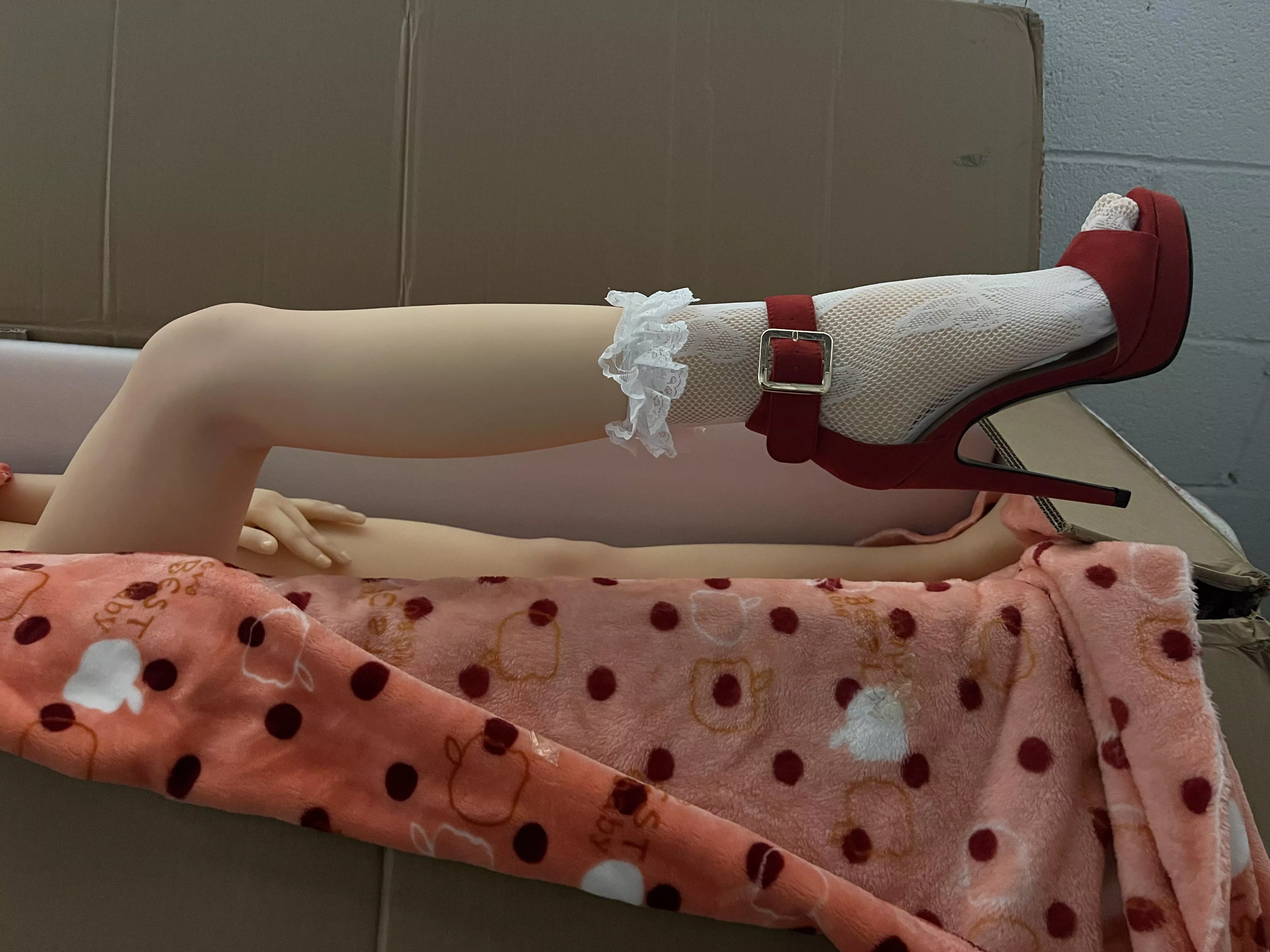 New socks and heels!!