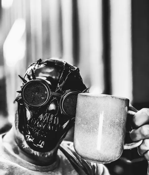 No nudity, but definitely wild… happy hump day! Cheers ☕️