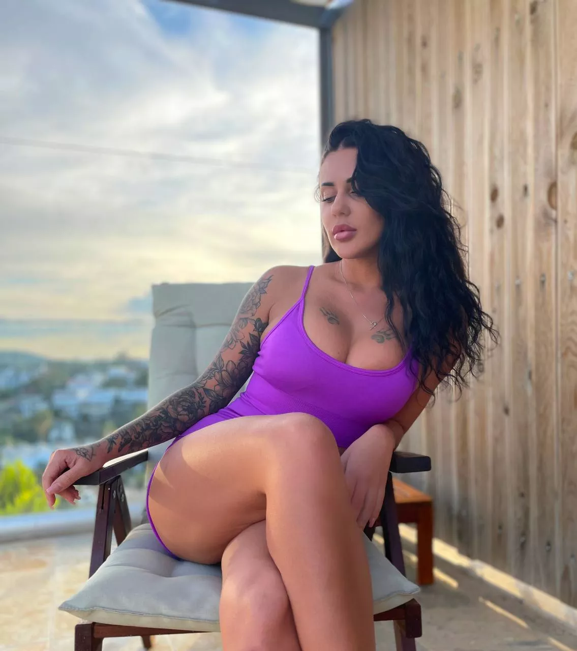 No panties cuz I want direct access for my slaves to please me