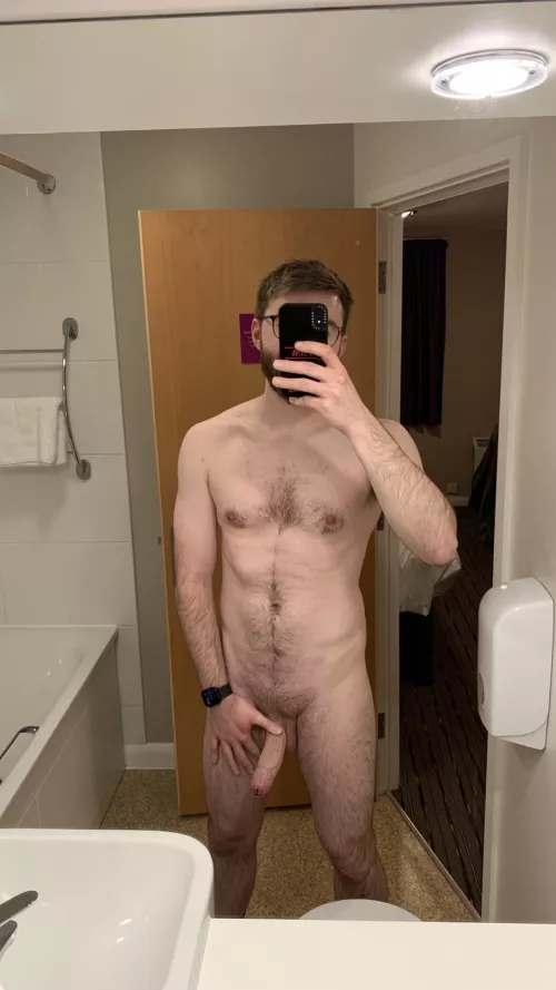 Only one thing on my mind when I’m in a hotel room