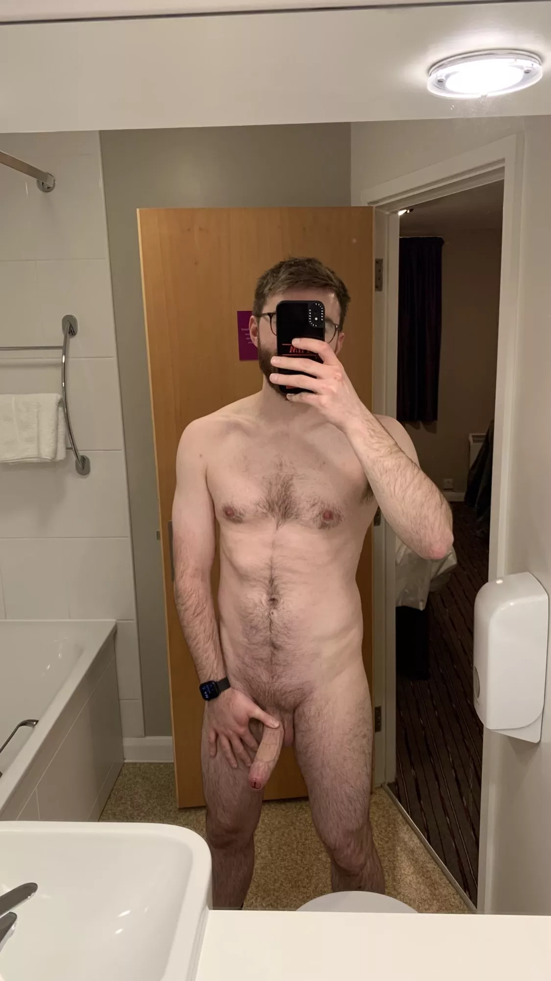 Only one thing on my mind when I’m in a hotel room