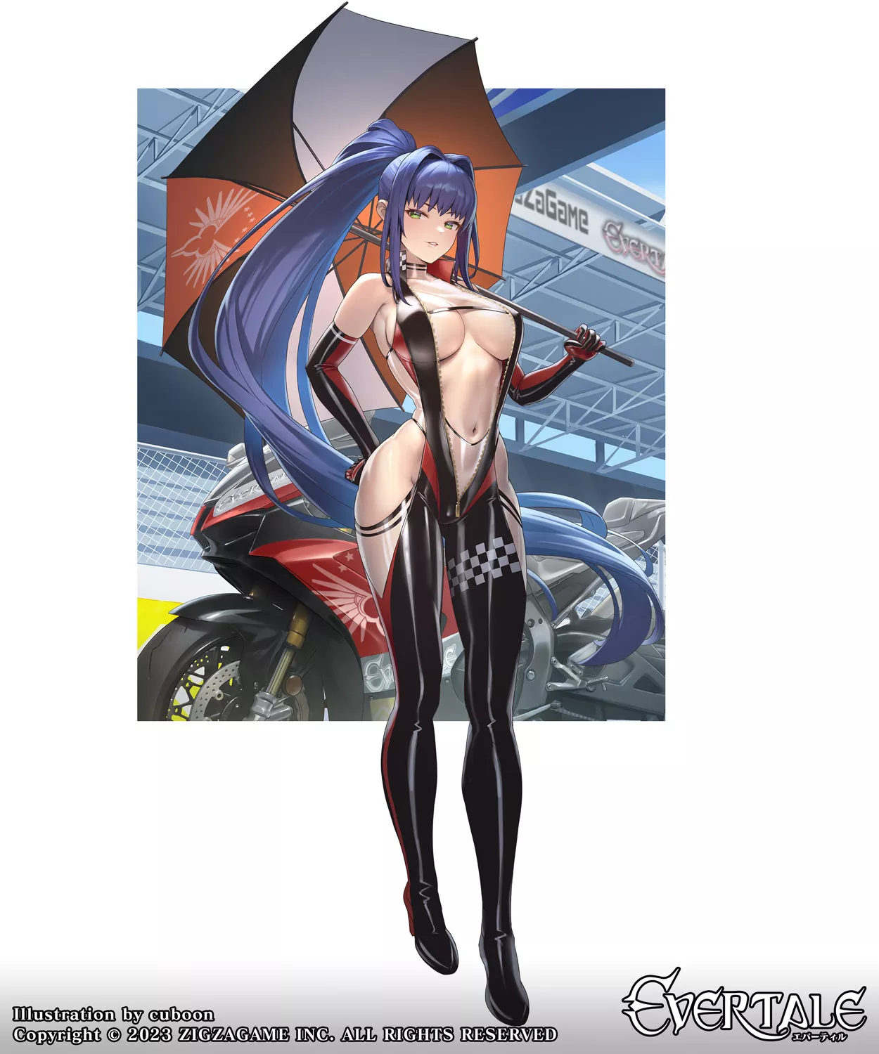 Race Queen of the Red Dragon Ludmilla (Cuboon) [Evertale]