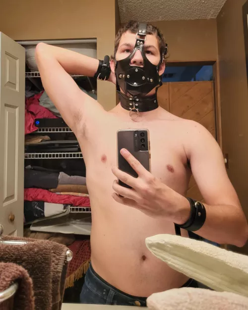 Ready to be master's good boy