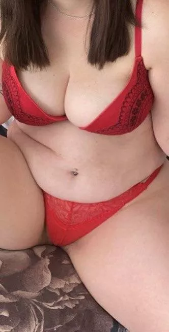 Red lingerie