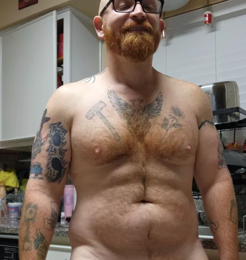 Some Ginger chest hair for you.