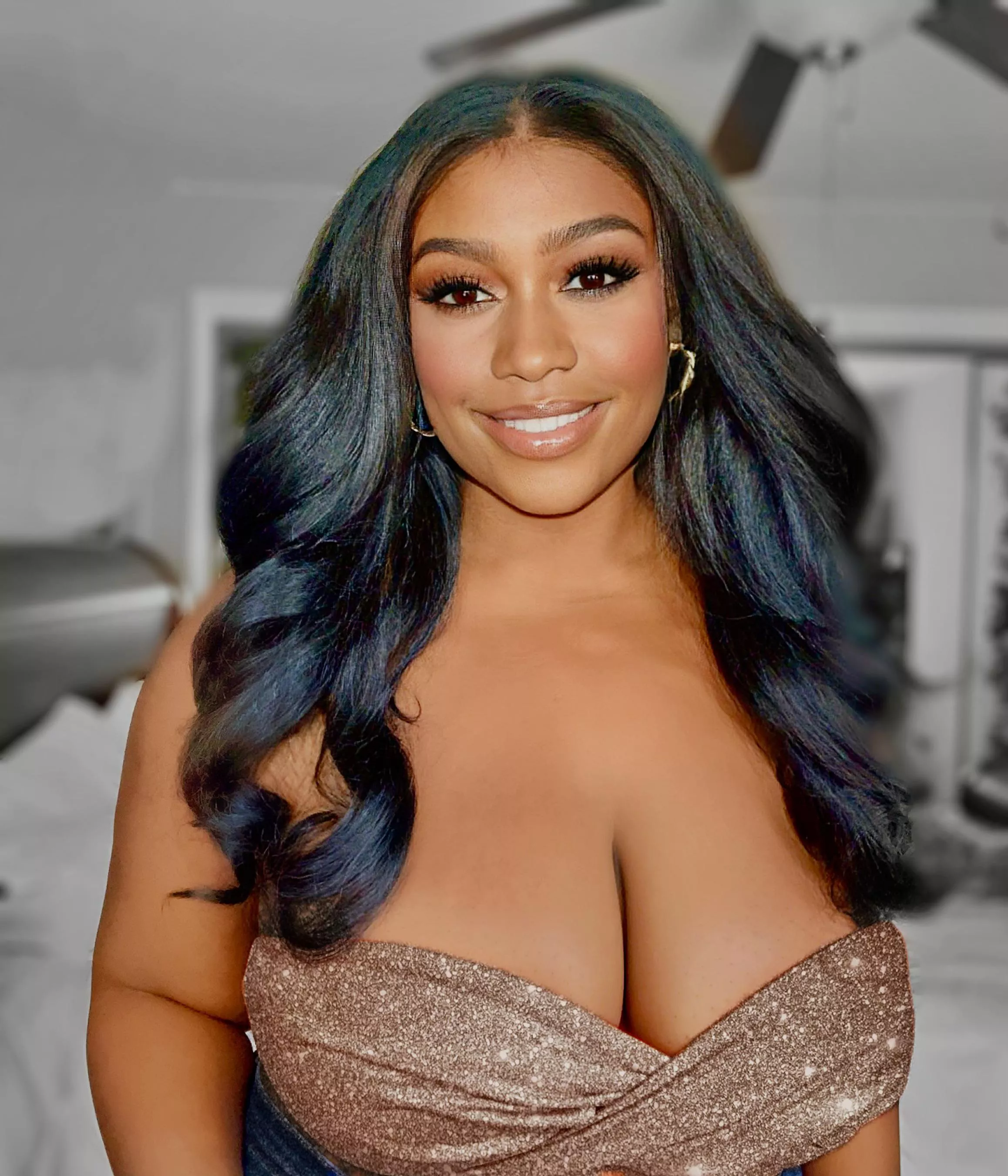 sometimes I can be a cute lil angel👸🏾😇