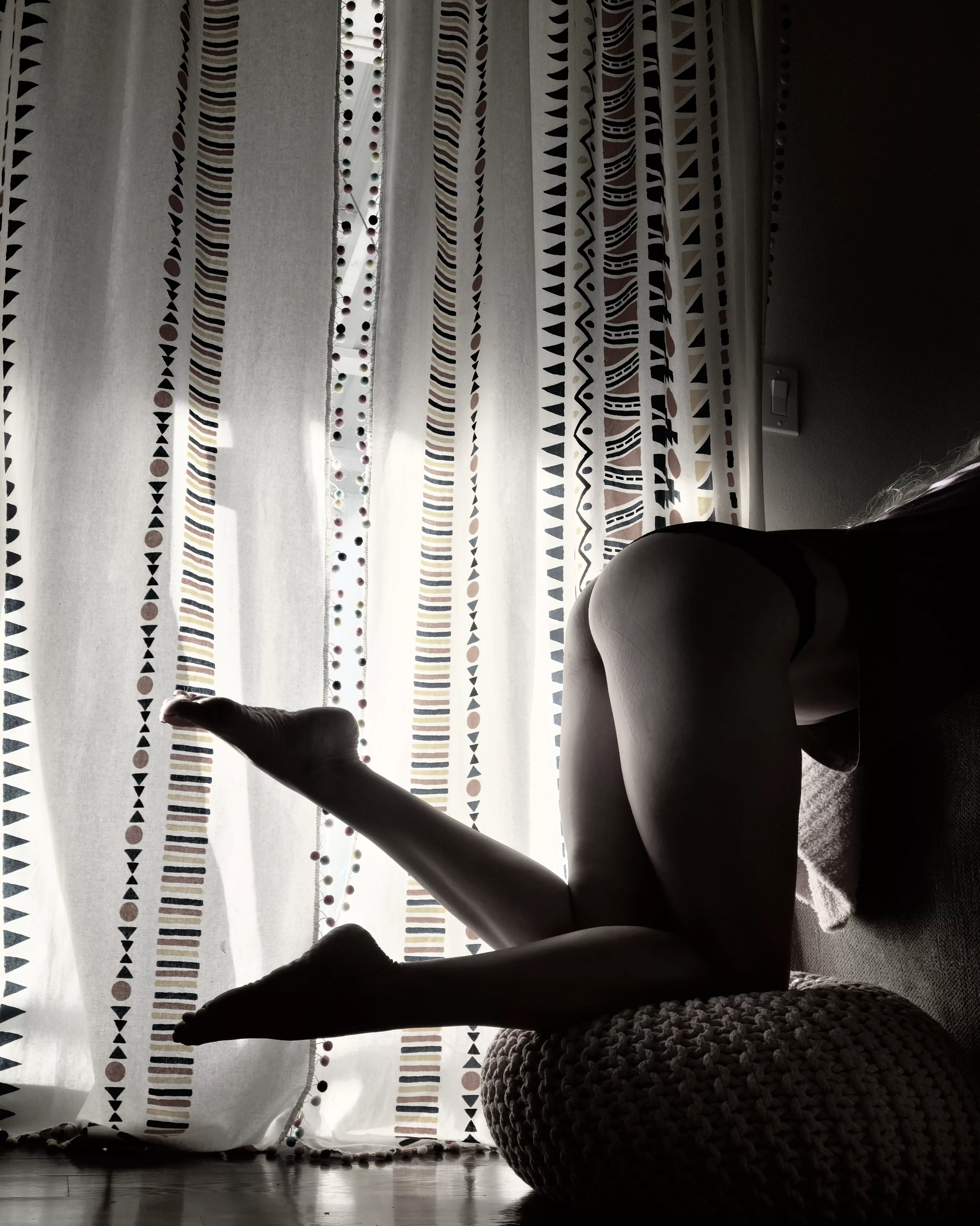 The morning sun inspires me.