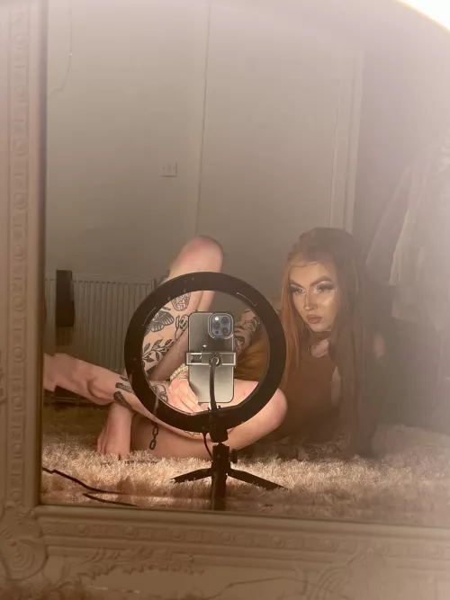 They’re open ready💦