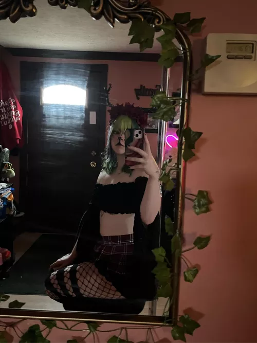 Tried something new today, like it?🖤