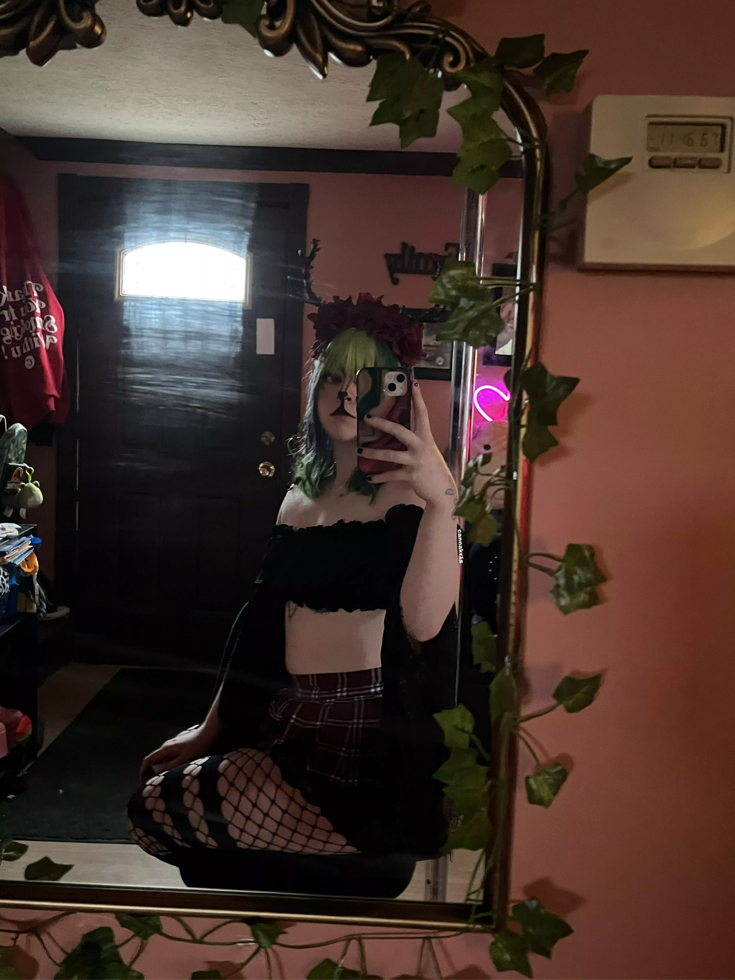 Tried something new today, like it?🖤