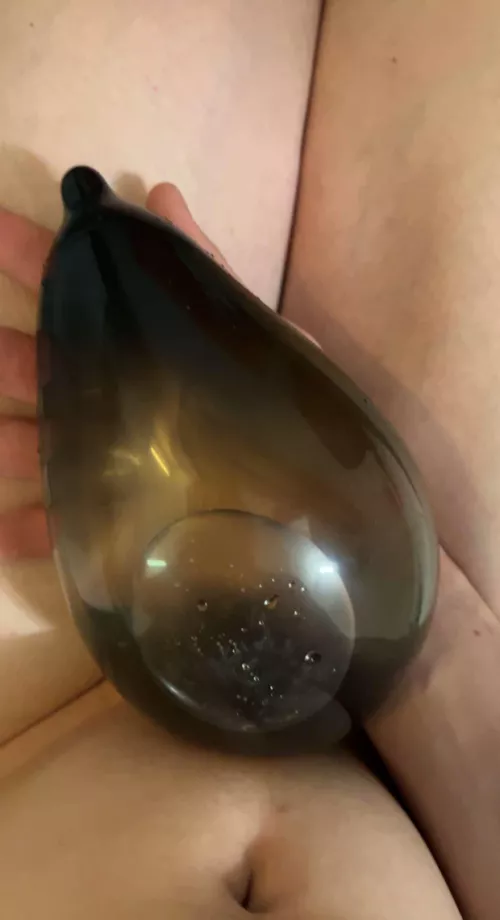 Waited all day, now it’s in my ass !😛