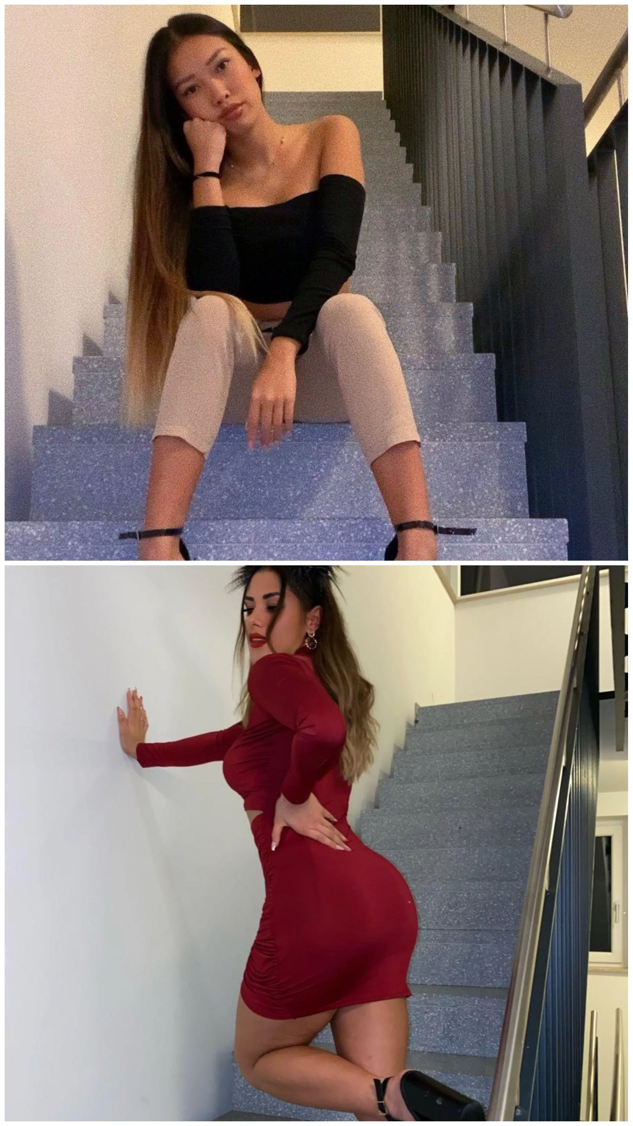 which staircase are you taking?