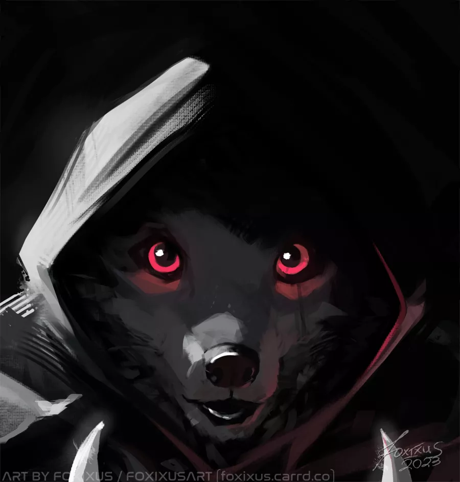 *Whistle* 🎶 (Art by me: FoxixusArt on twt)