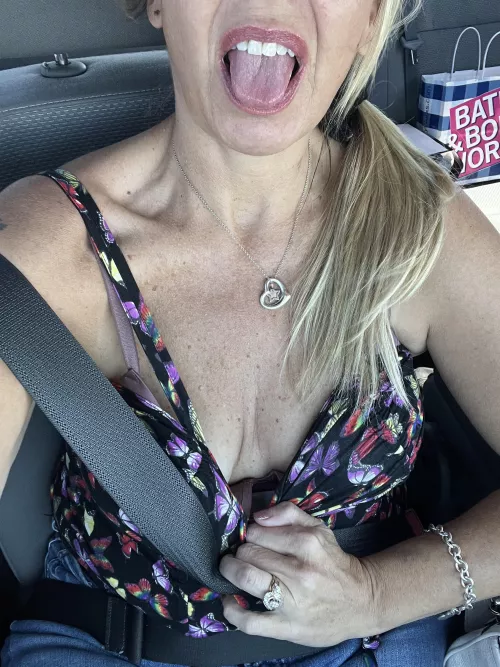 Would you play with my married cleavage?👅💕