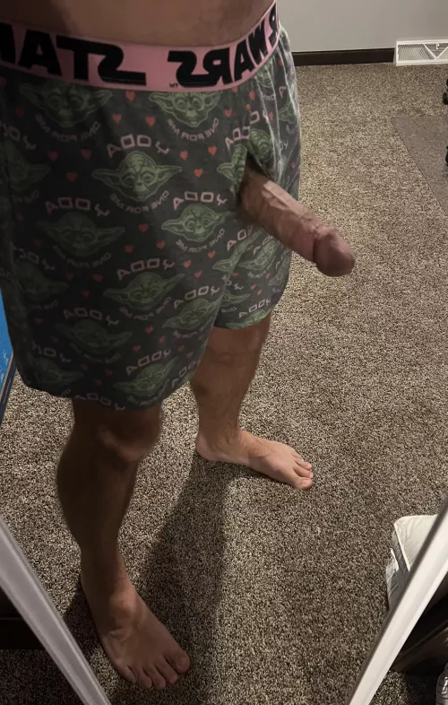 Yoda’s mighty lightsaber