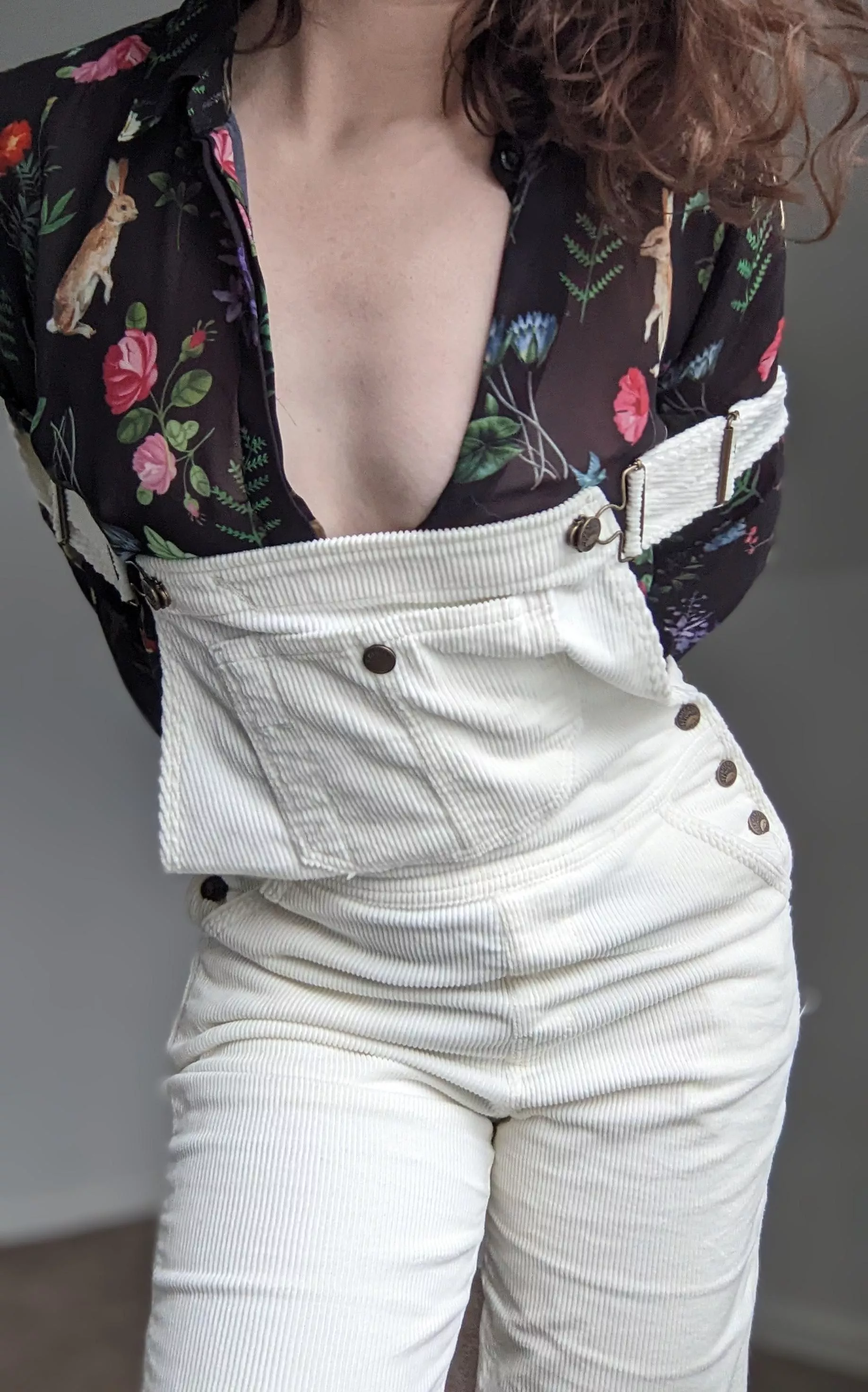 A rare actual dungarees sighting from me [F]